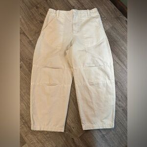 Free People Women’s Size 12 Barrel Leg Pants